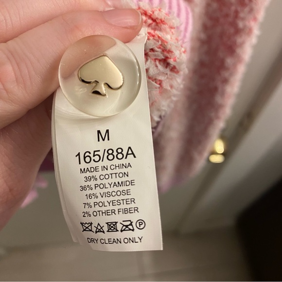 Kate Spade Knit Tweed Cardigan Size Medium As Seen On TV Show Riverdale - Picture 9 of 9